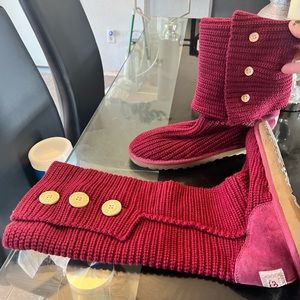 Ugg Classic cardi boots